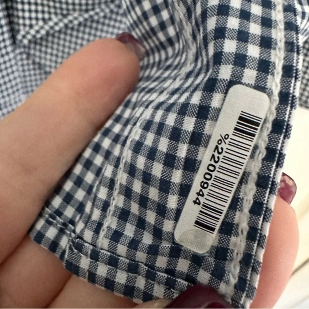 American Eagle Outfitters Casual Button Down Shirt Classic Fit Plaid Size XL EUC